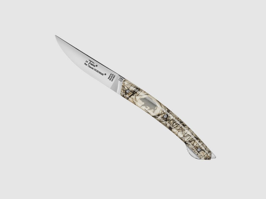 LE THIERS DOZORME VERROU SOIES DE SANGLIER 12CM INOX, Bild 1 von 3