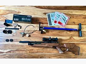 Weihrauch Sport Pressluftgewehr HW 100 TK Komplettpaket