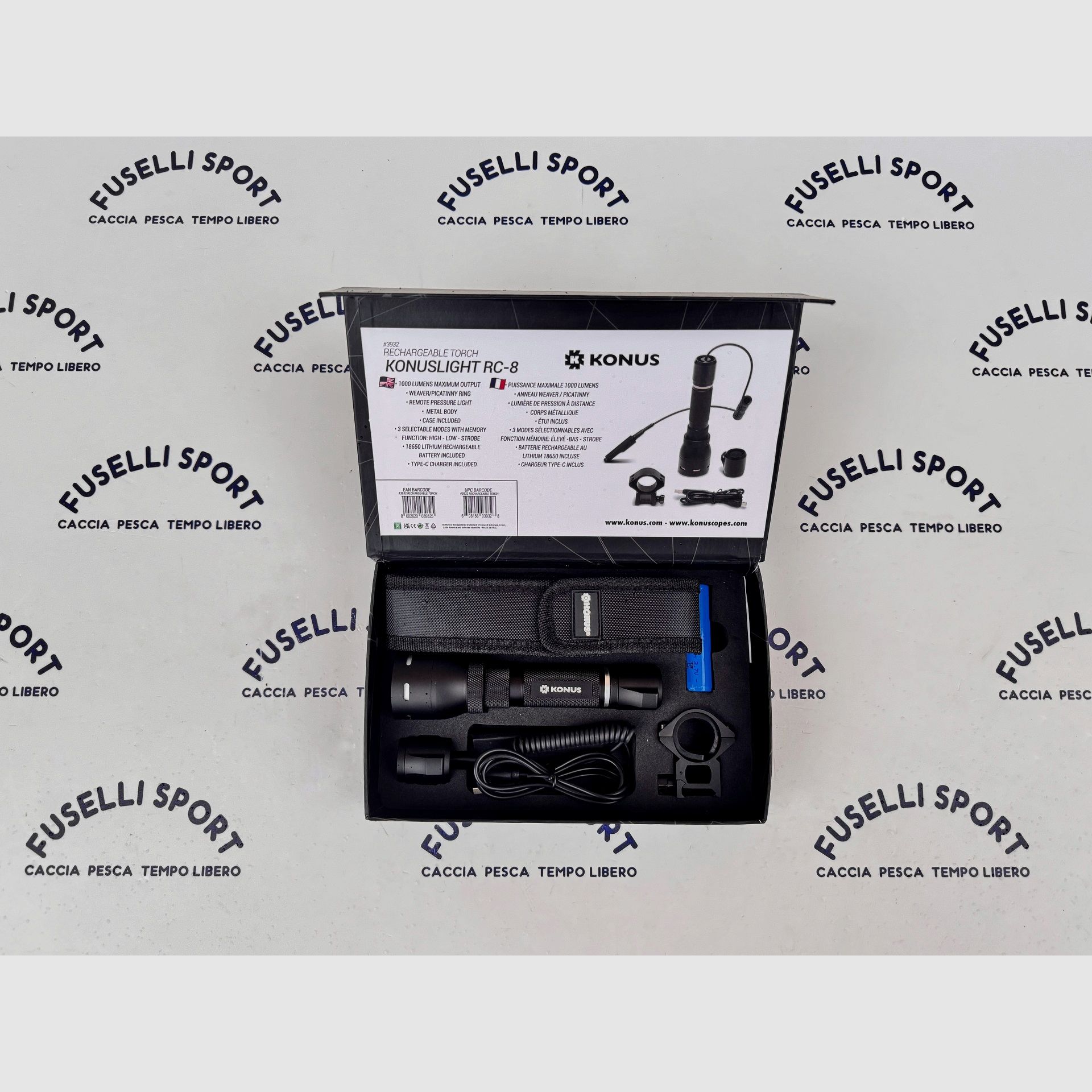 Torcia Konuslight RC-8