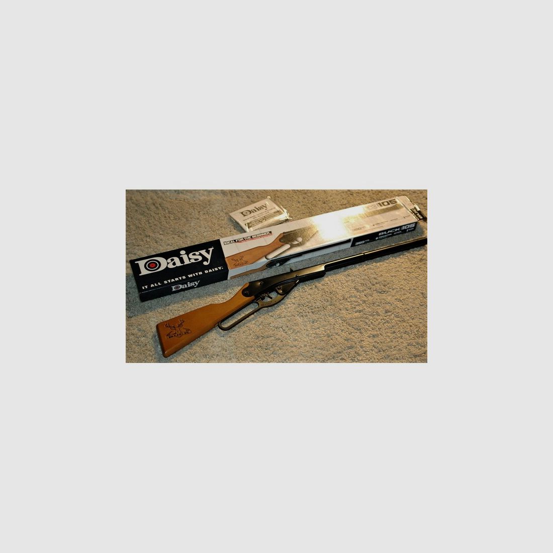 Daisy BUCK 4,5 mm BB NEU Klassiker Lever Action  Westerngewehr  Unterhebelspanner