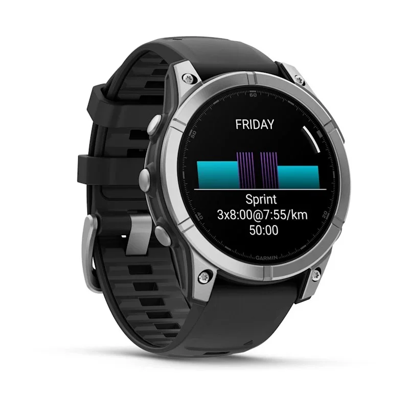 GARMIN Fenix E stainless steel smartwatch, image 4 of 18