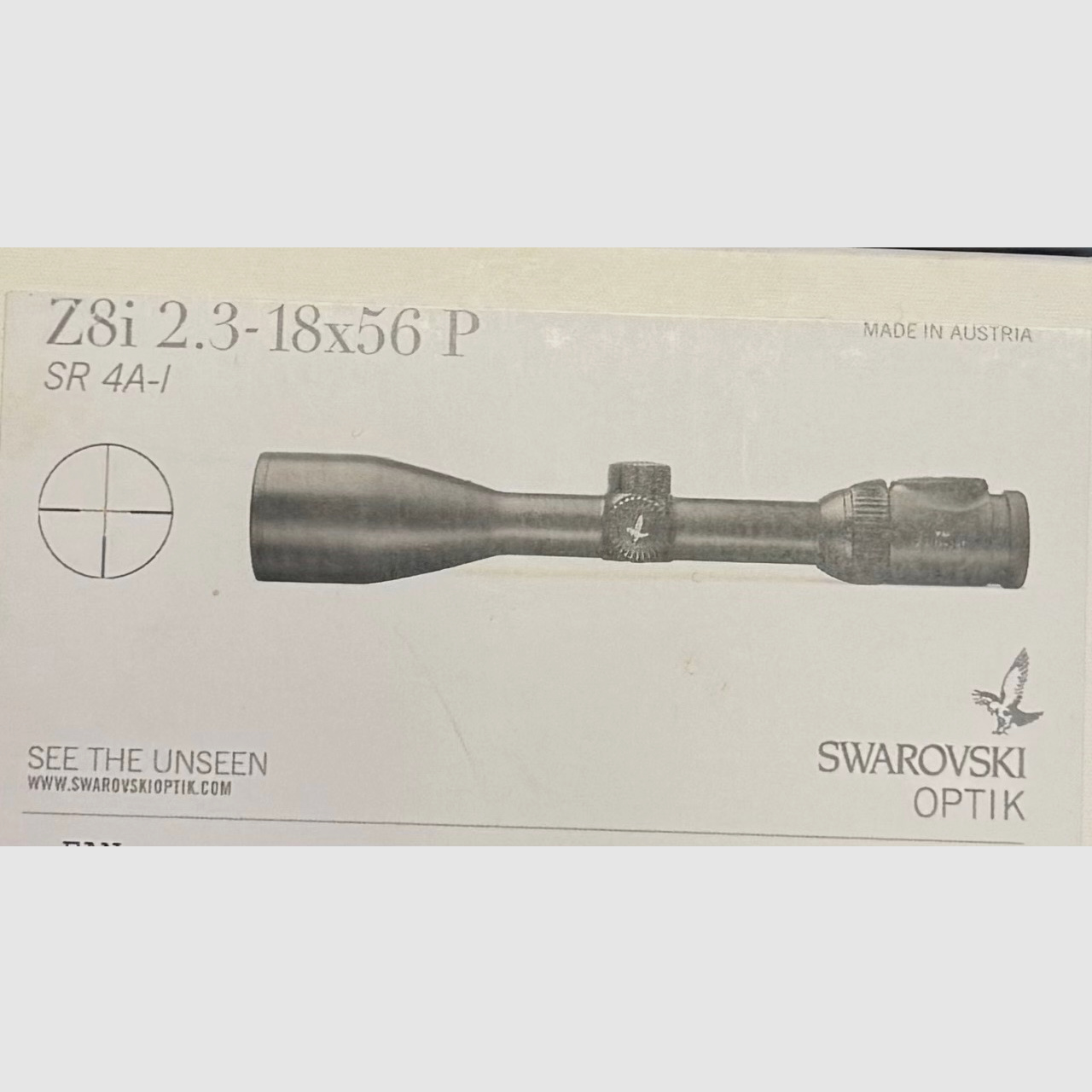 Swarovski Z8i 2,3-18x56 P