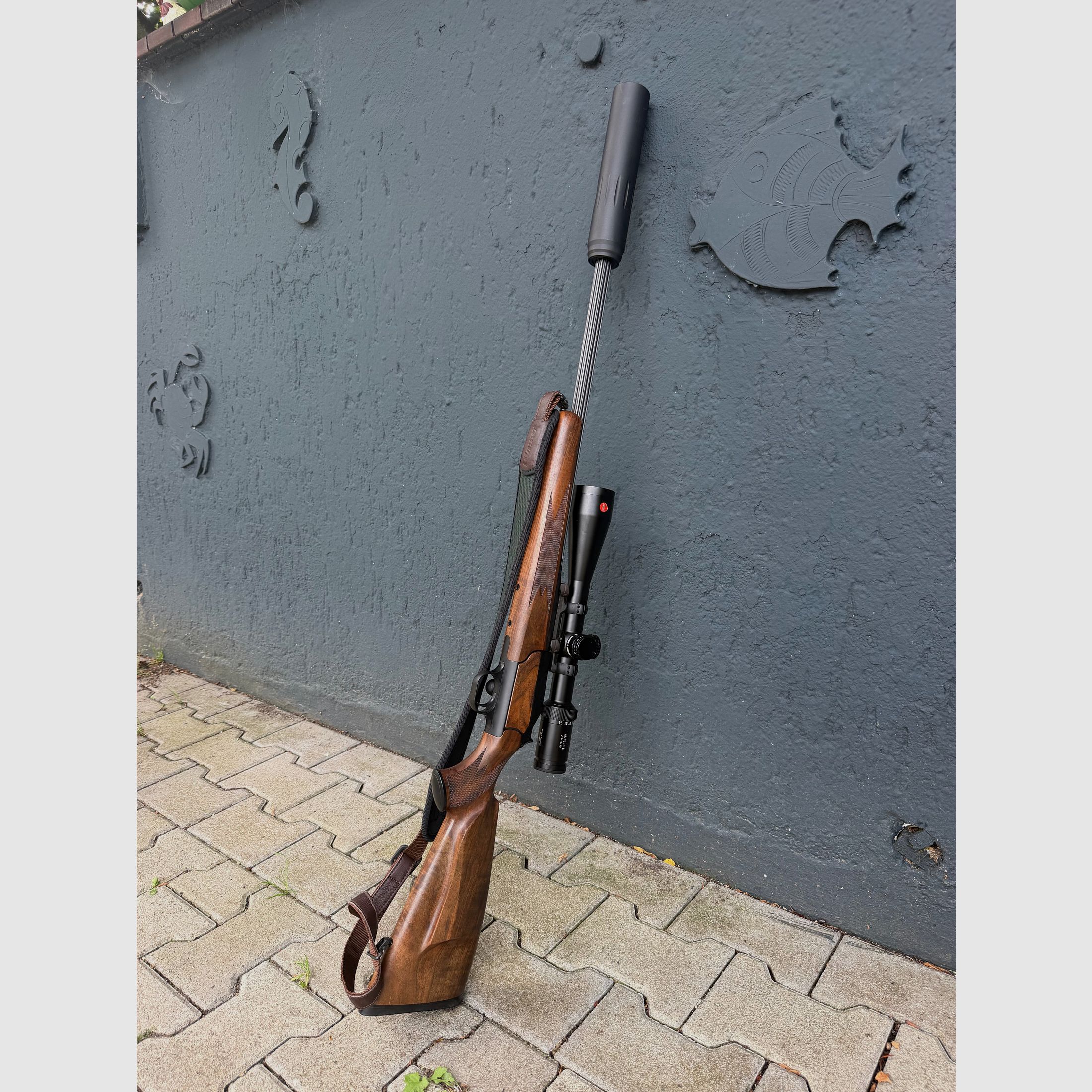 Blaser R93 Kanelliert Komplettpaket – .308 Win mit .222 Rem Wechsellauf | Schmidt & Bender 2,5–10x56 | ERA Schalldämpfer