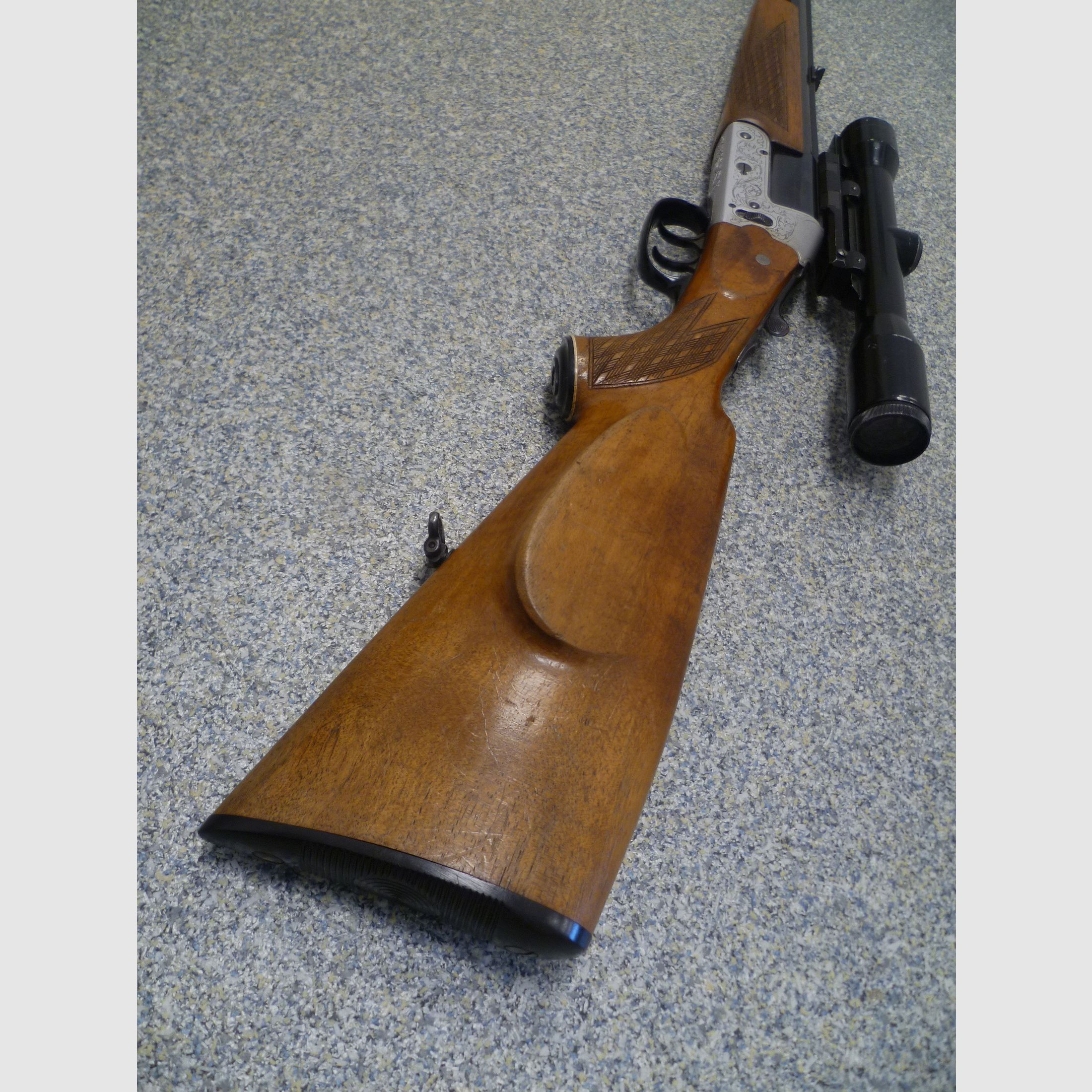 Bockbüchsflinte Heym Mod. 22 F .222 Rem.Mag. & 16/70