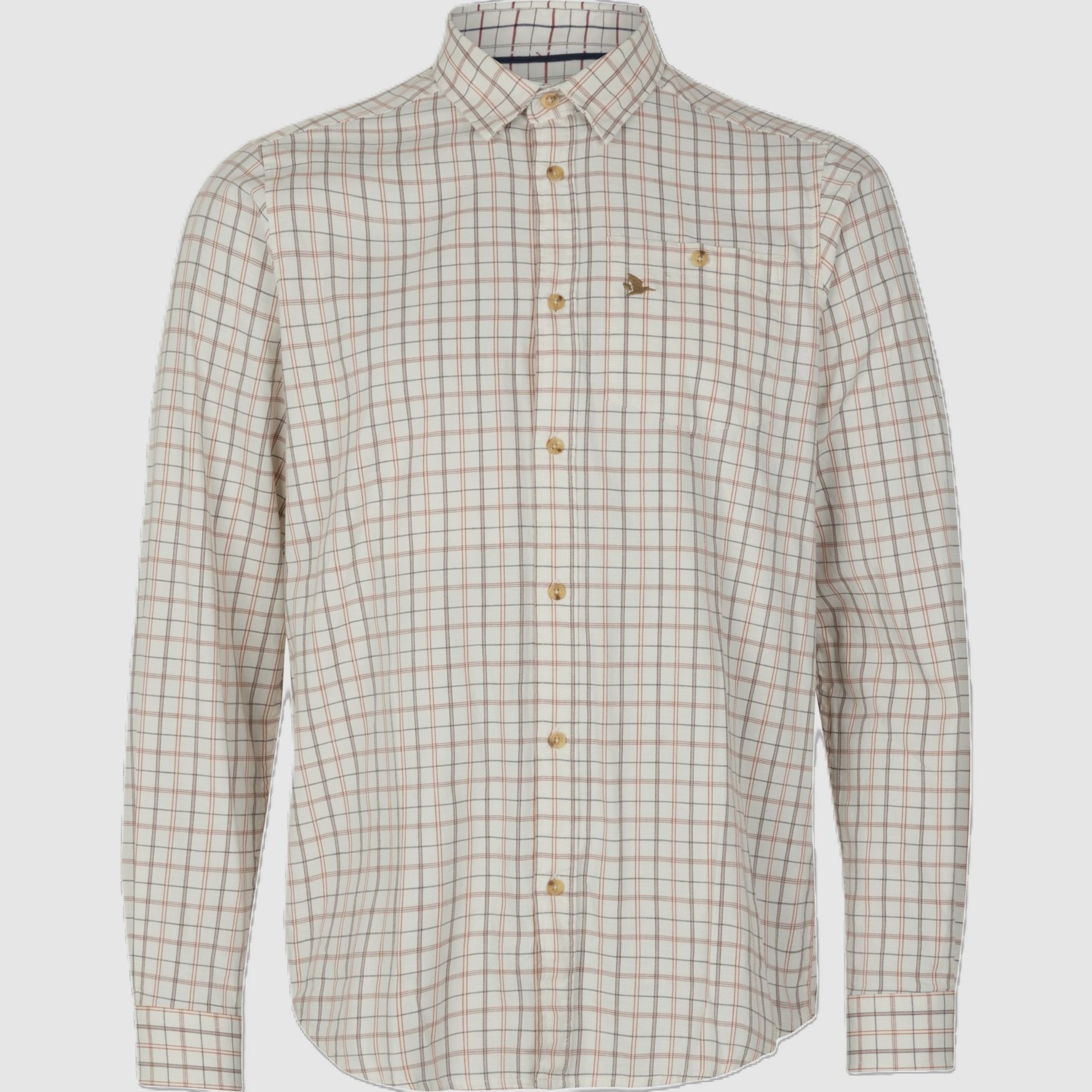 Seeland shooting shirt / long-sleeved shirt – Gold flame, image 1 of 4