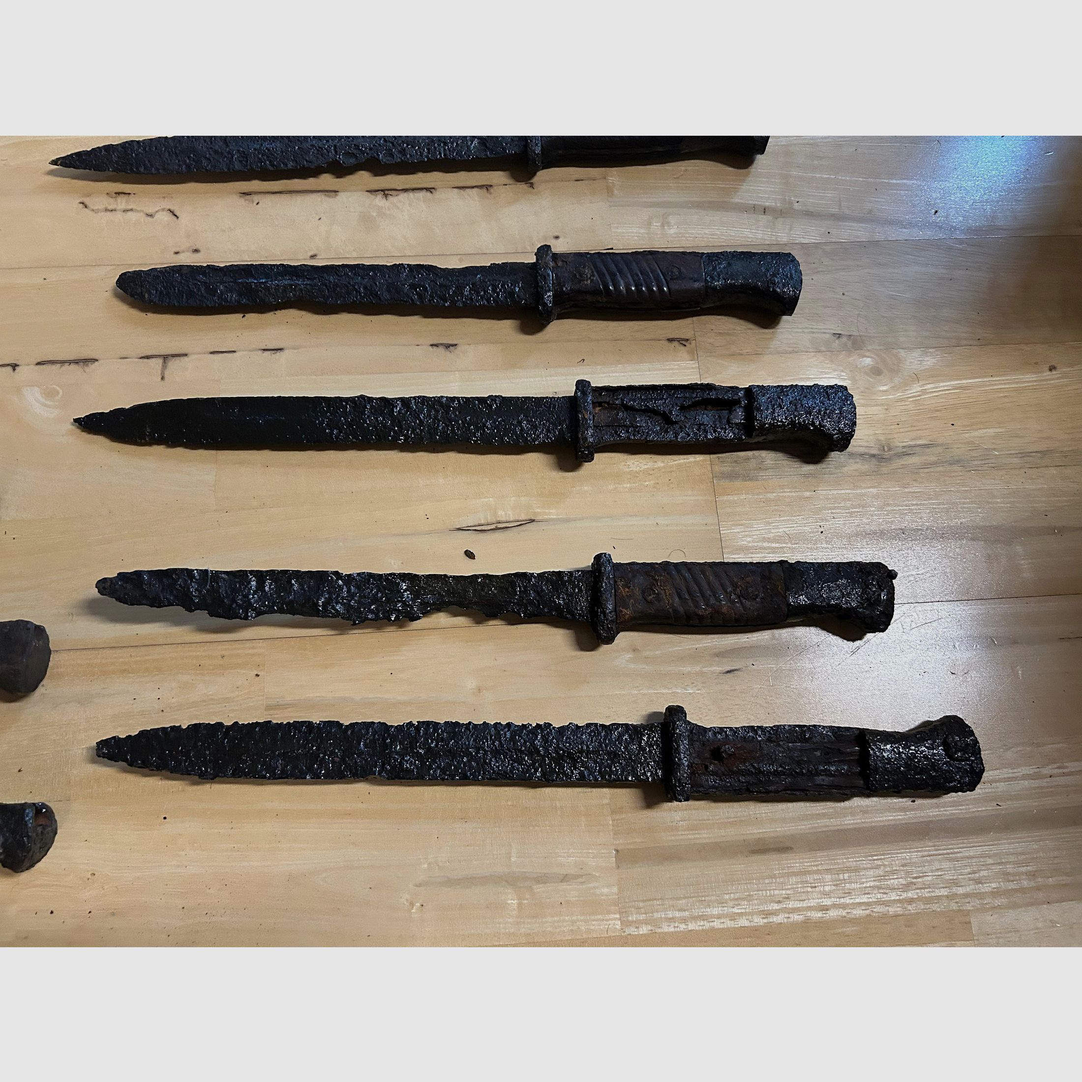 XXL Kovolut Bajonette 2. Weltkrieg WW2 Bodenfunde