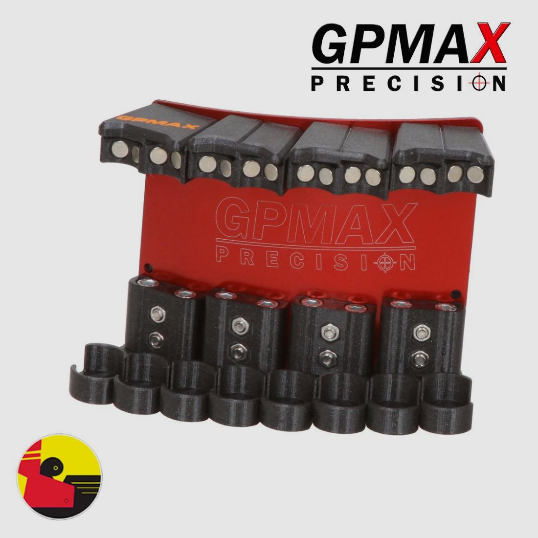 GP Max – BLOCCO 16 SHOOT BASE ZWART – Kal. 12 – Draagholster, afbeelding 4 van 6