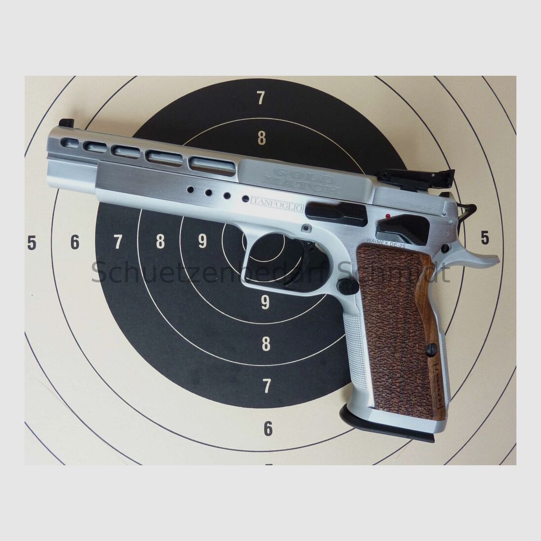 Tanfoglio Gold Match Bullseye - vorrätig und sofort lieferbar -