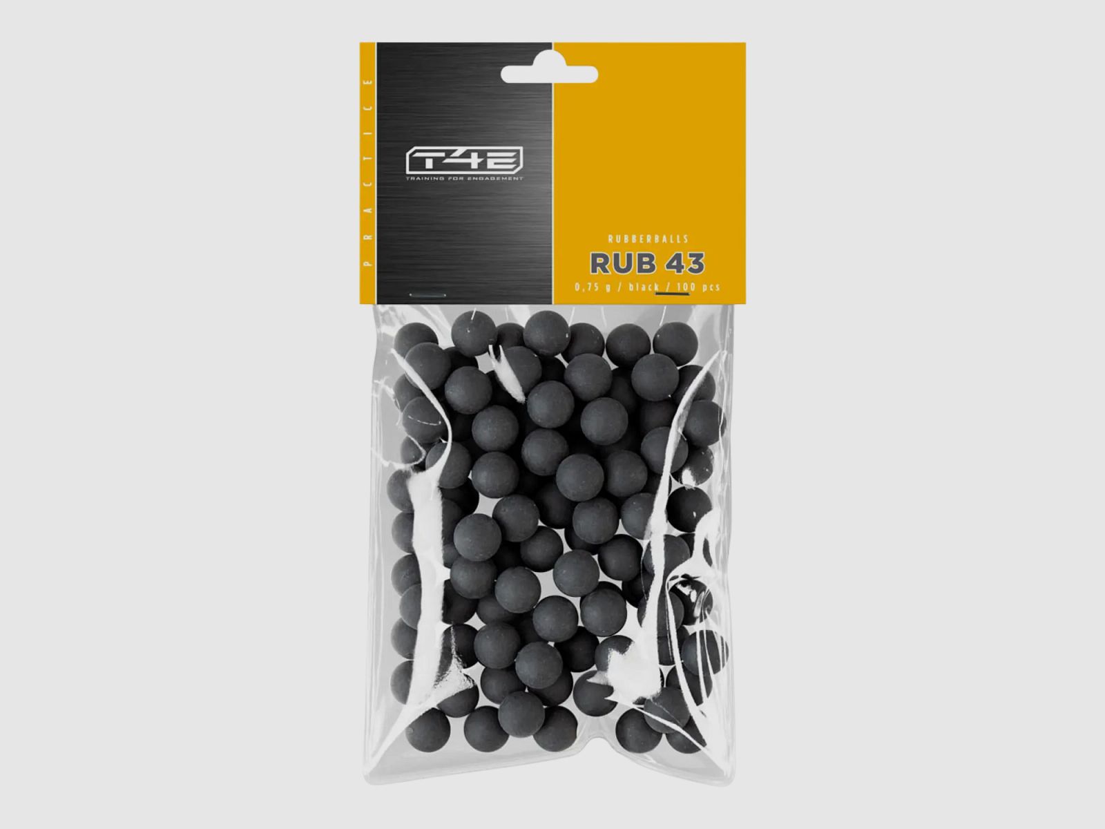 T4E Practice RUB Kaliber .43 gumowe kule 100 strzałów