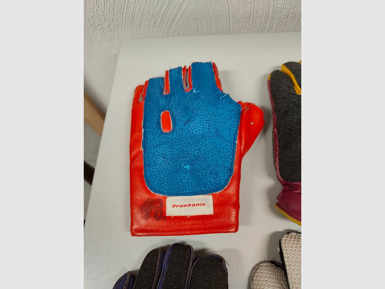 Schießhandschuh Konvolut 7 Stück Gehmann Holme Frankonia Anschütz