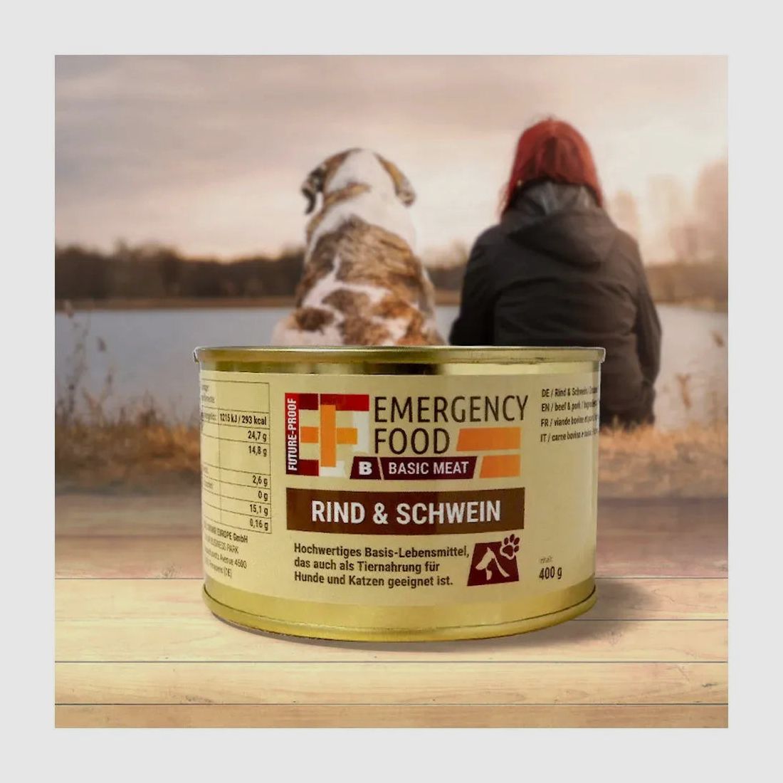 EF Emergency Food Basics Meat Rind Schwein