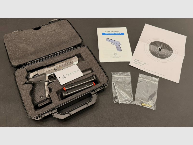 STEYR ATC Base 5" Pistola | 9mmLuger | Arma Nuova | SA/DA | Pistola Sportiva | Optical Ready, immagine 6 di 6