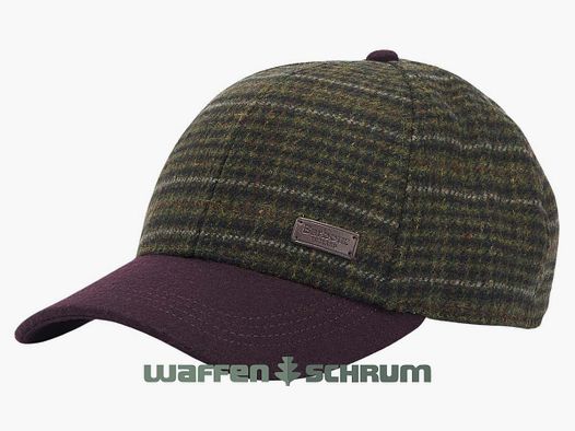 Barbour Cap Clyde Brown/ Olive plaid