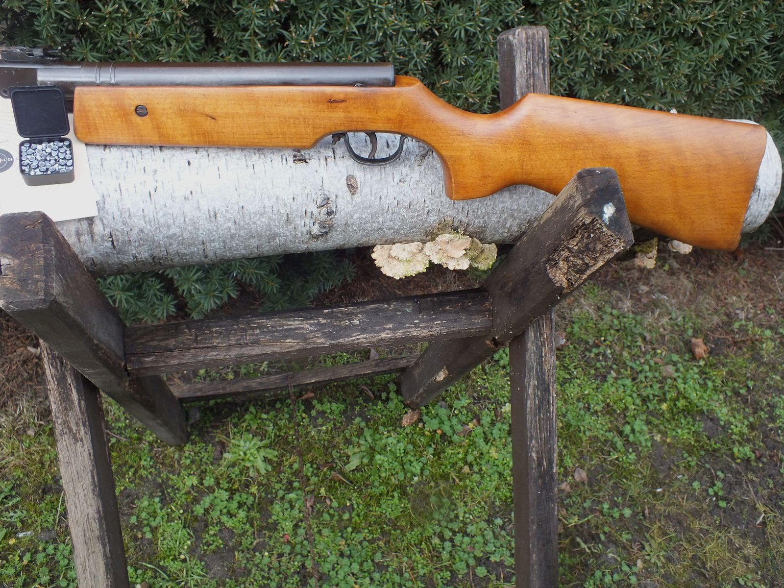 Suhler Luftdruckgewehr Haenel 300-3 mit Sportschaft. Kauf am 05.04 ohne Versandkosten in D!