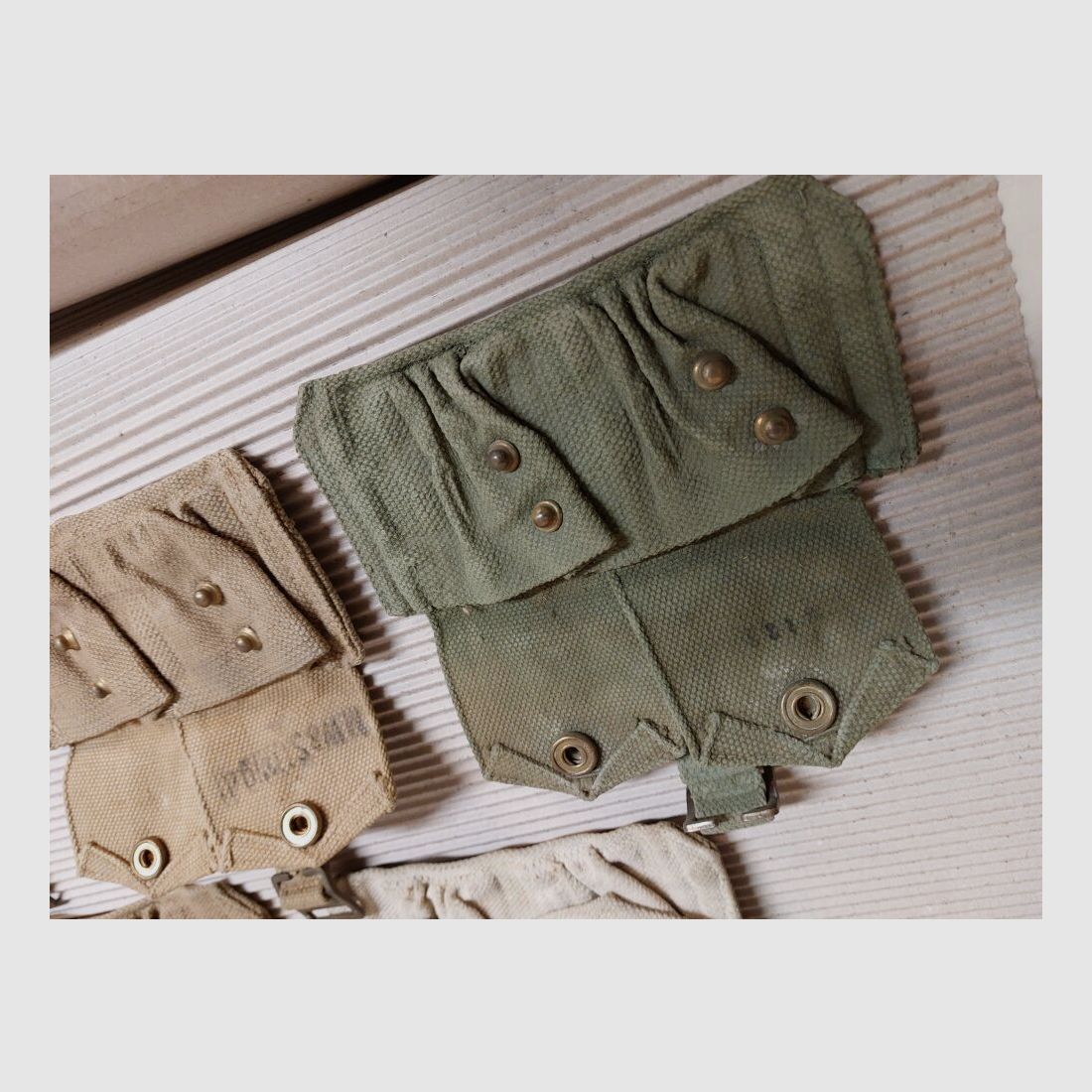 Enfield British Smle Lee Enfield No1 MKIII cartridge bag, magazine pouch