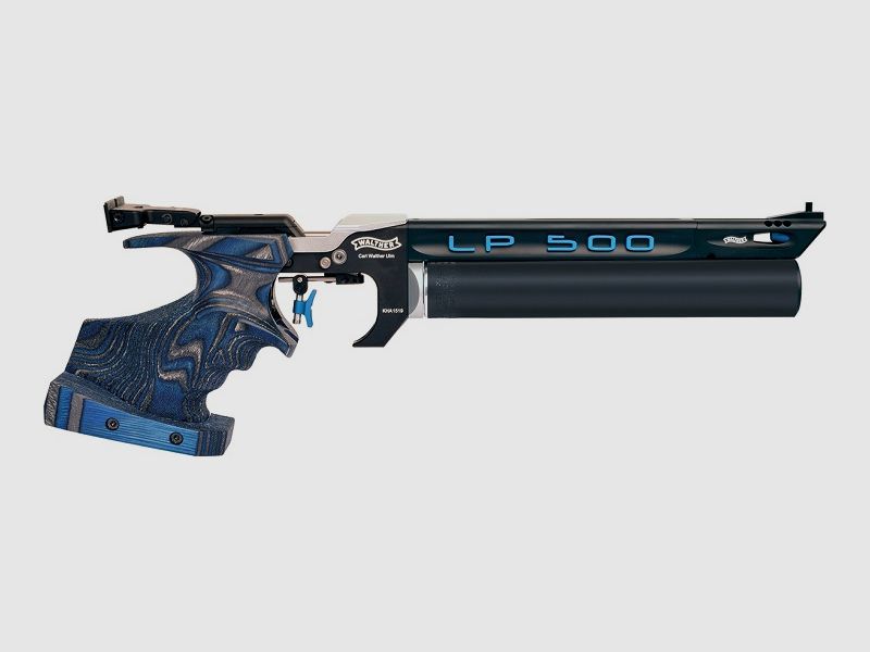 Carl-Walther LP500 Expert Alu Blue Angel Luftpistole Match