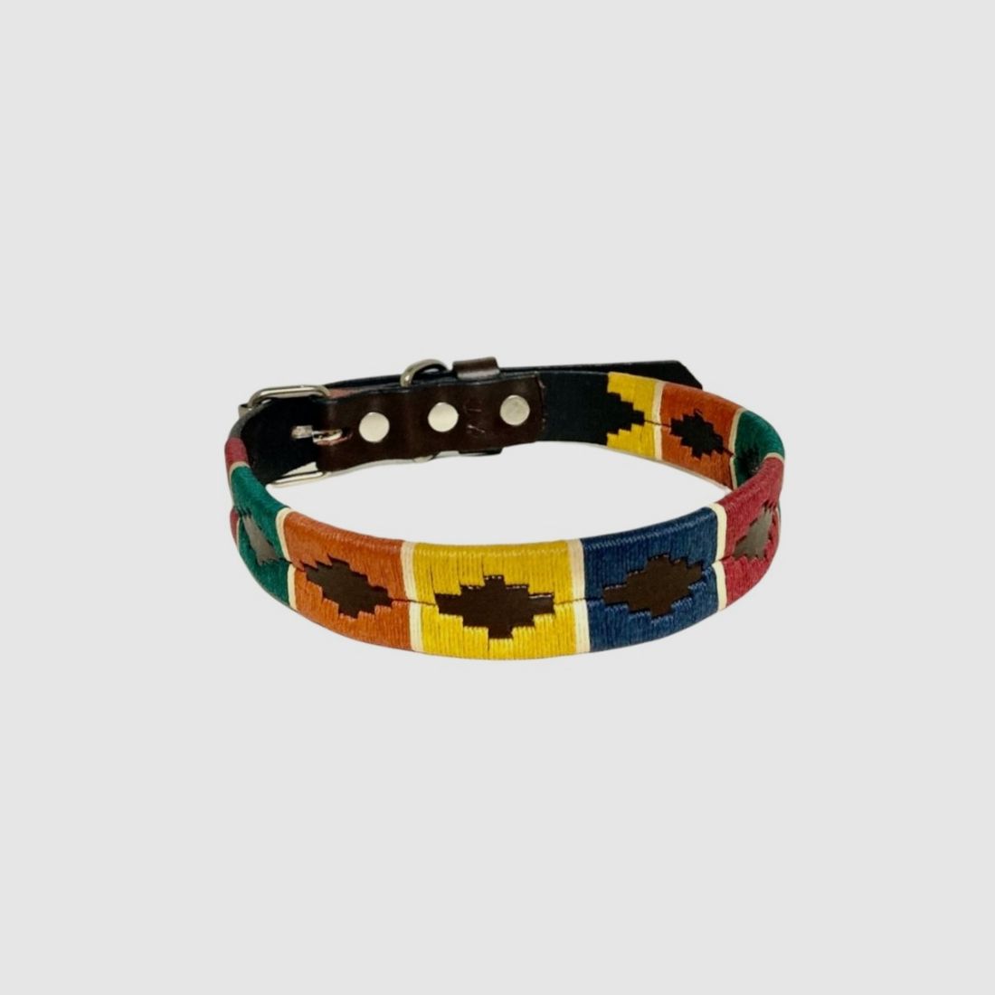 Collier pour chien argentin brodé