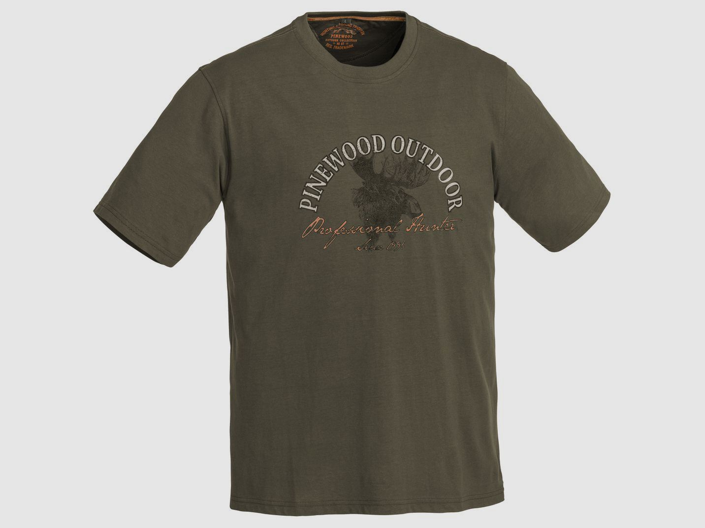 Pinewood Moose 2018 T-Shirt Gre: S, Farbe: Anthrazit
