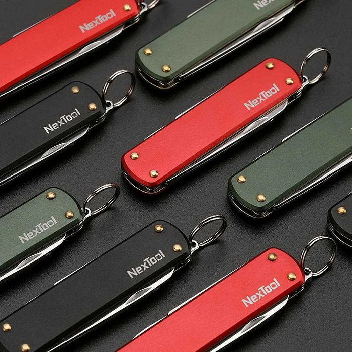 Nóż wielofunkcyjny scyzoryk NexTool Mini Pocket Knife NE0141 4w1 czarny, billede 23 af 36
