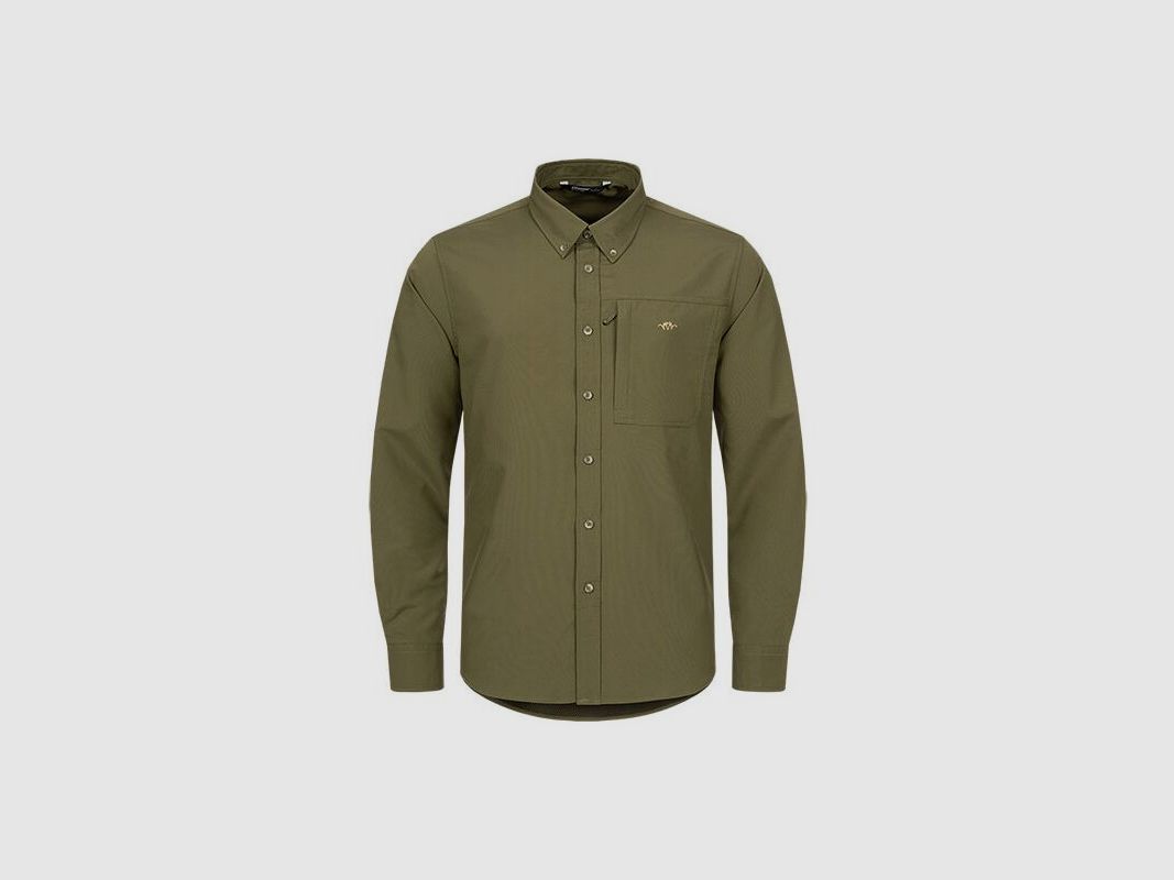 Blaser Herren AirFlow Hemd dunkel oliv
