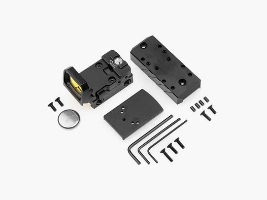 Bundle – RED DOT VISIER + RED DOT SIGHT MOUNT Rail | Huben GK1 | RMR 3.0 | Doctor | RMSc