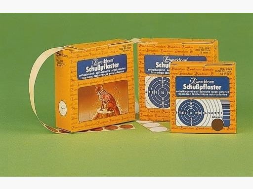 Shooting plaster crossover 19mm 1000 pieces (and chamois)