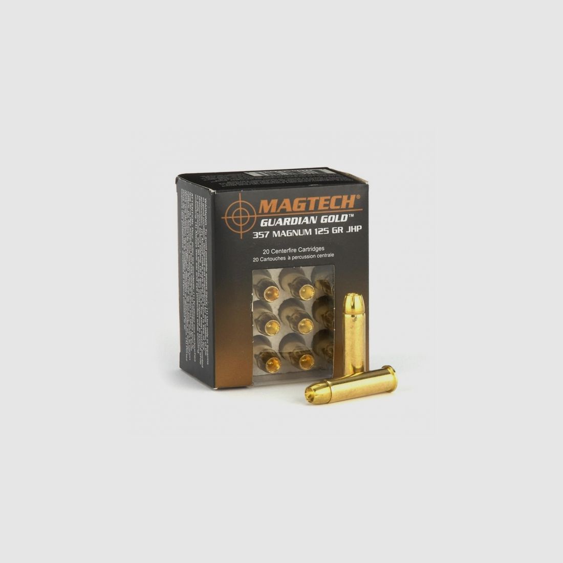 MAGTECH GUARDIAN GOLD 357 MAG 125 JHP 20 STK