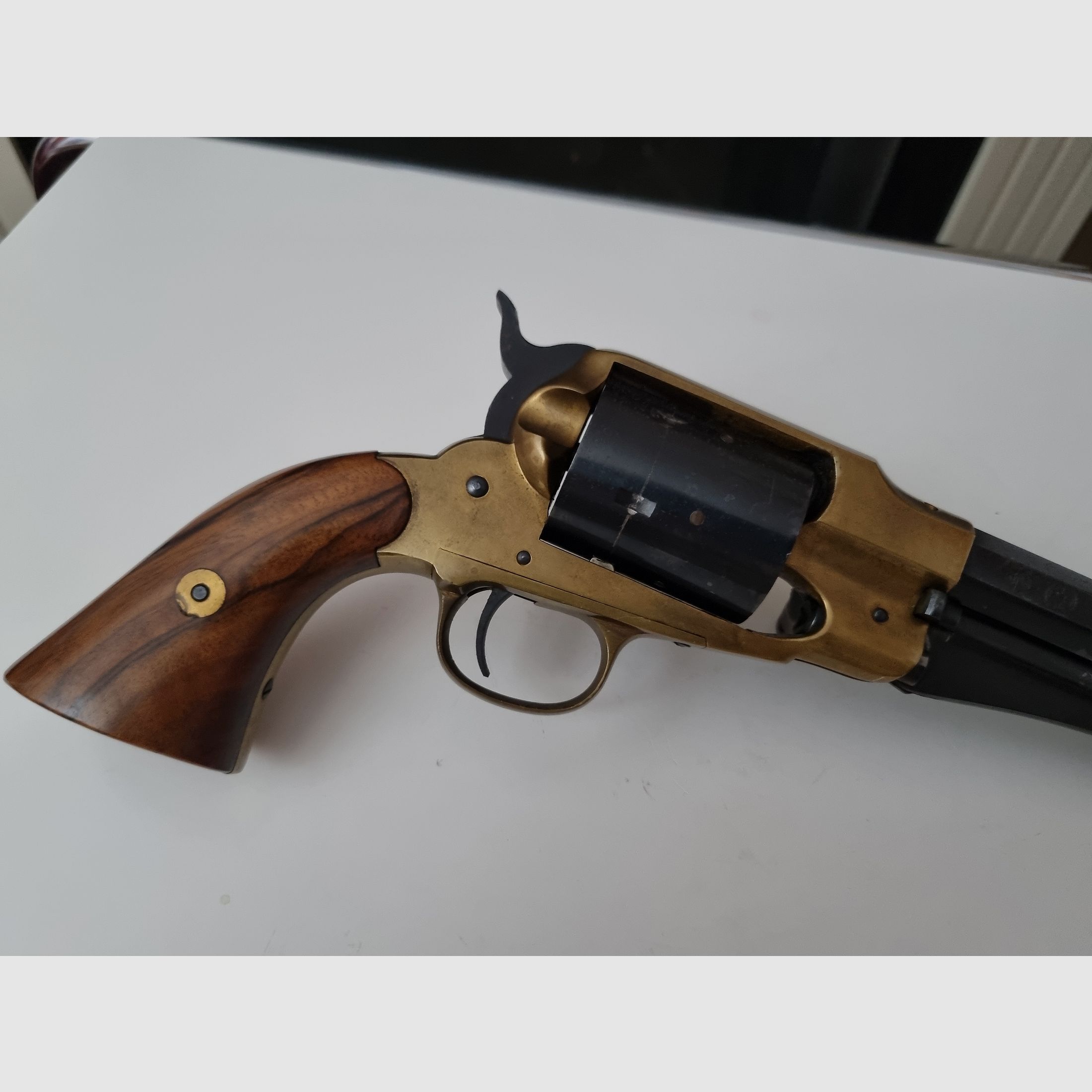 Western Remington New Army 9mm Knall Seltener Neumann Umbau PTB 304