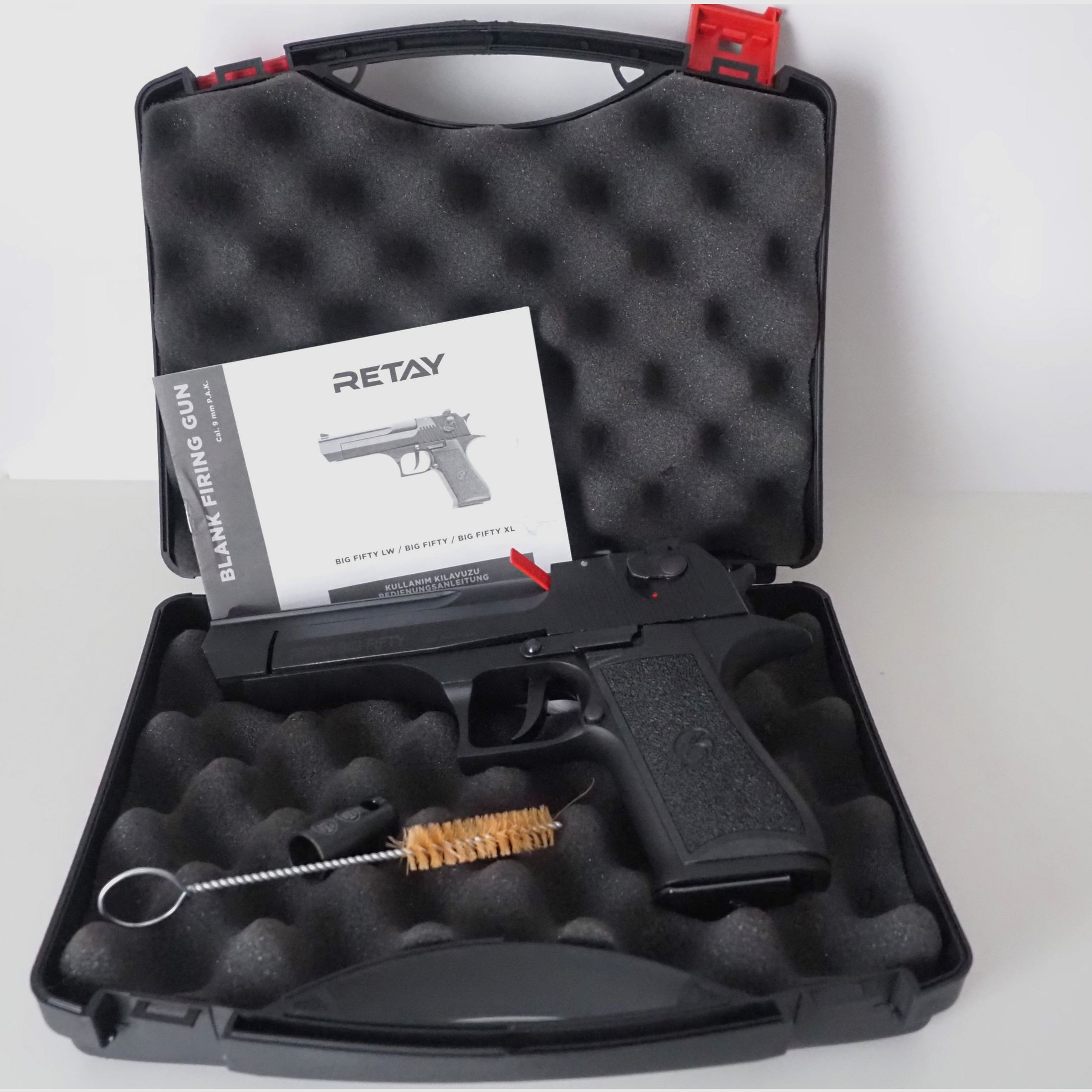 Retay Big Fifty pistolet alarmowy 9mm P.A.K. oksydowany