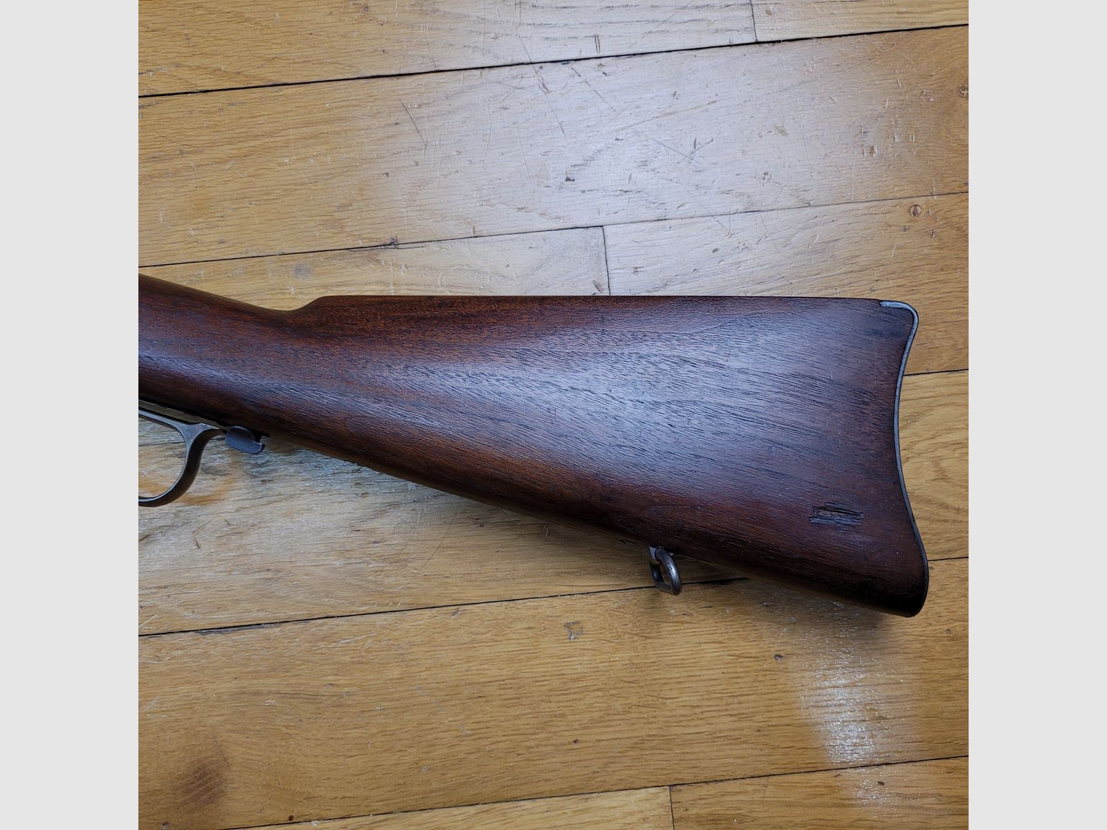 Superbe et très rare fusil Winchester 1873 « Musket » – moins de 5% de la production totale – calibre 44 WCF/44-40 – Arme de 1903 – Arme d&rsquo;exception dans un état muséal, image 30 sur 34