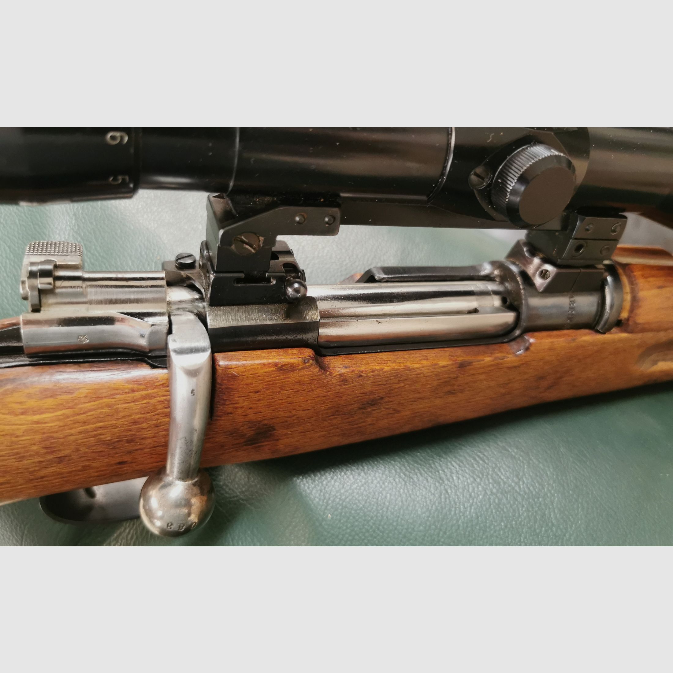 Swedish Mauser with short match barrel 6.5x55SE