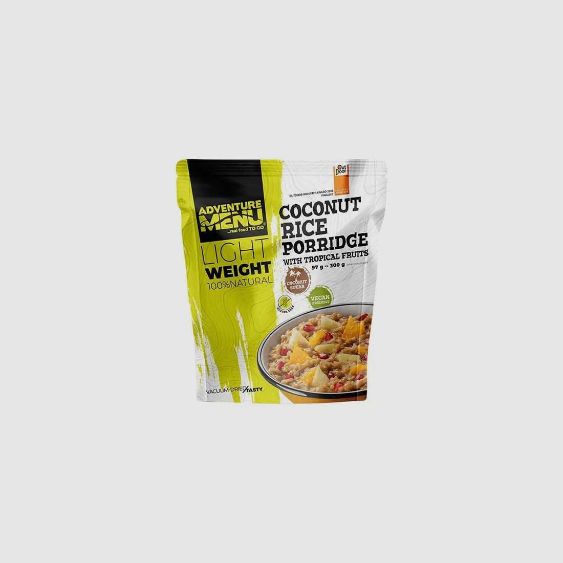 Menú de Aventura Arroz con Coco Ligero con Frutas