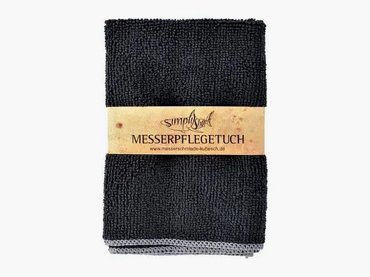 SimplyShark Simply Shark chiffon de soin pour couteaux noir