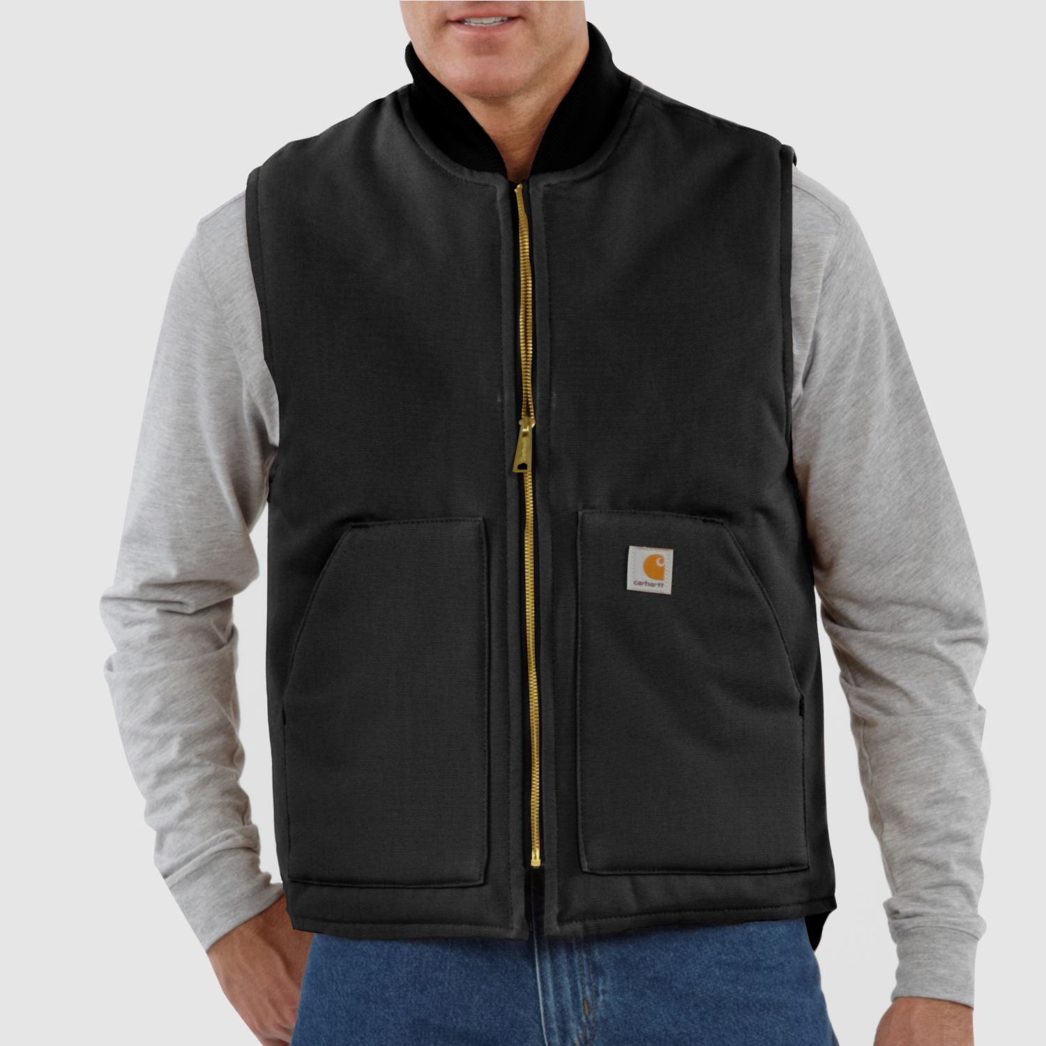 Carhartt V01 isolierte Weste, Herren, Black, S