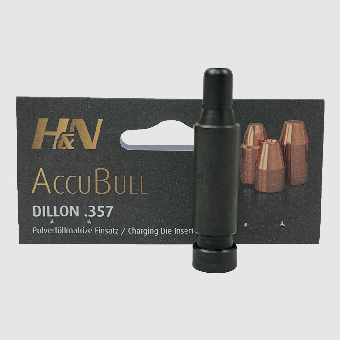 H&N AccuBull Aufweiter .357 für Dillon Pulverfüllmatrize