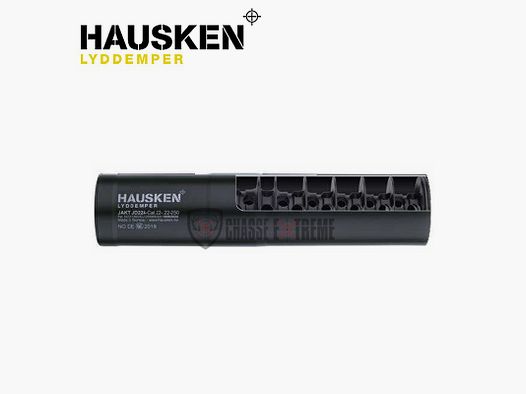 Silenzioso HAUSKEN JAKT JD 224 MKII per Calibro 7,7mm M18X1 Diam. 50
