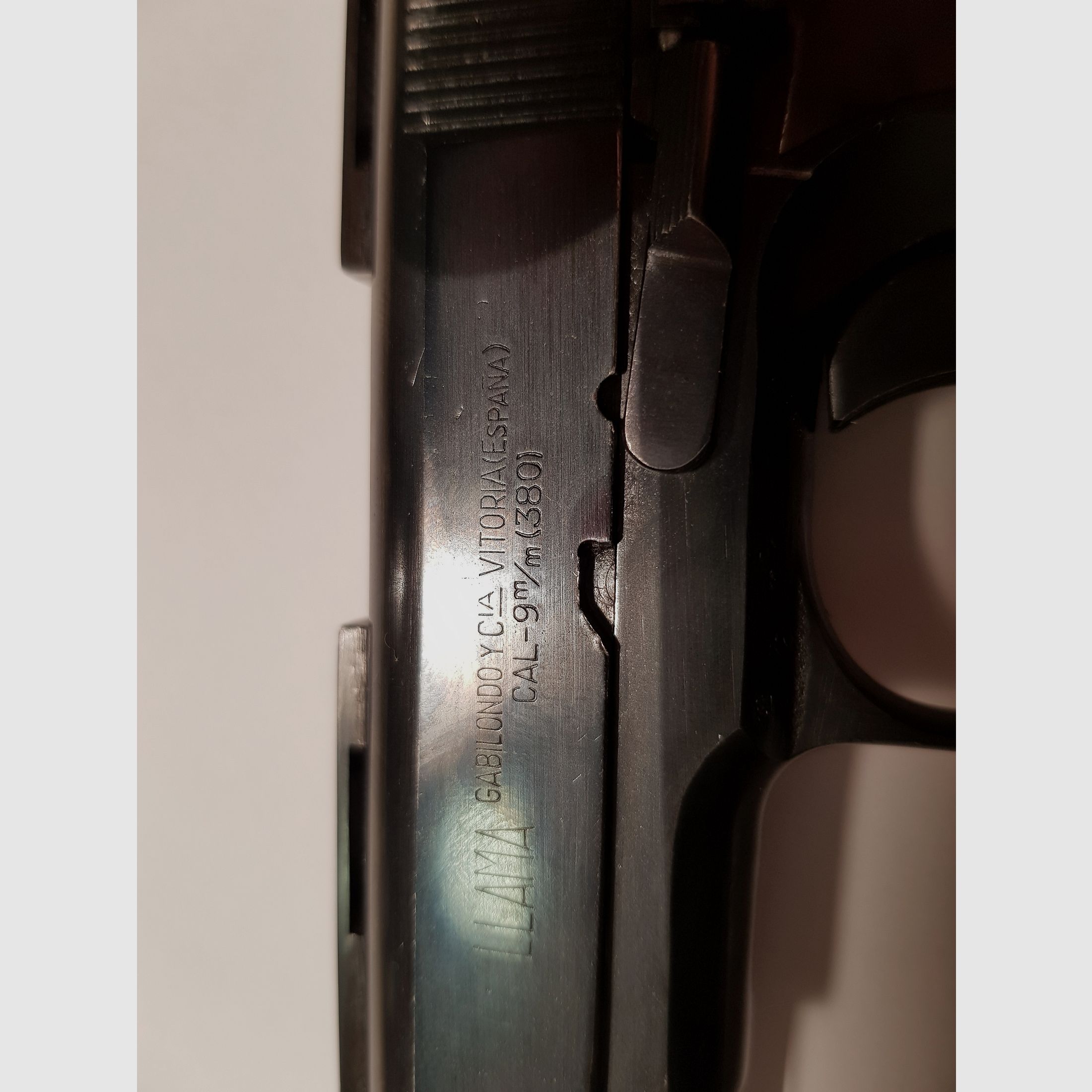 Pistole Llama Especial 9mm (380) kurz