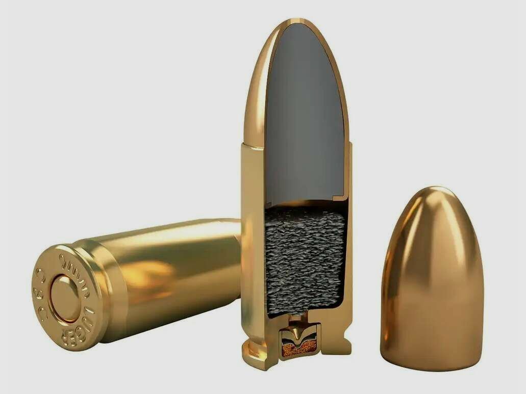 Magtech Full Metal Jacket 8,0g/124grs. 1.000 disparos