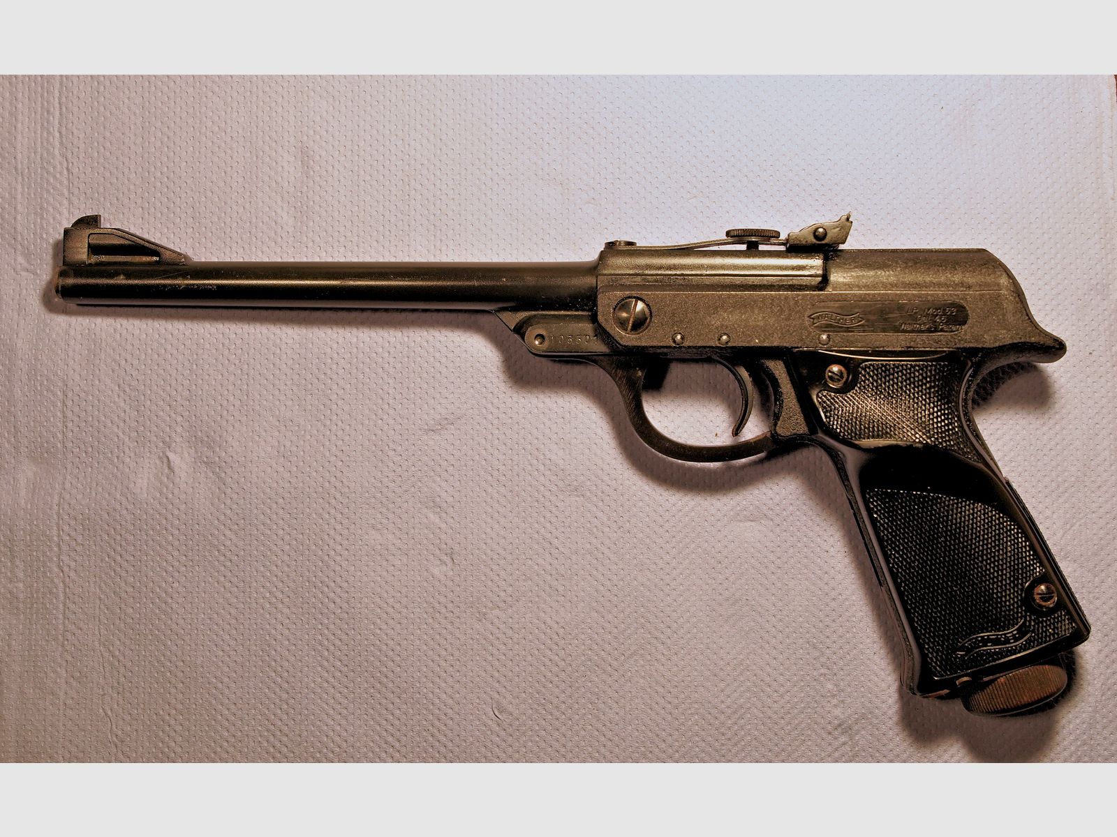 Pistola ad aria compressa Walther LP 53, calibro: 4,5 mm