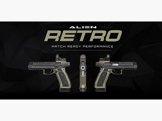 Laugo Arms Pistole Mod. ALIEN IPSC Retro 9mmLuger