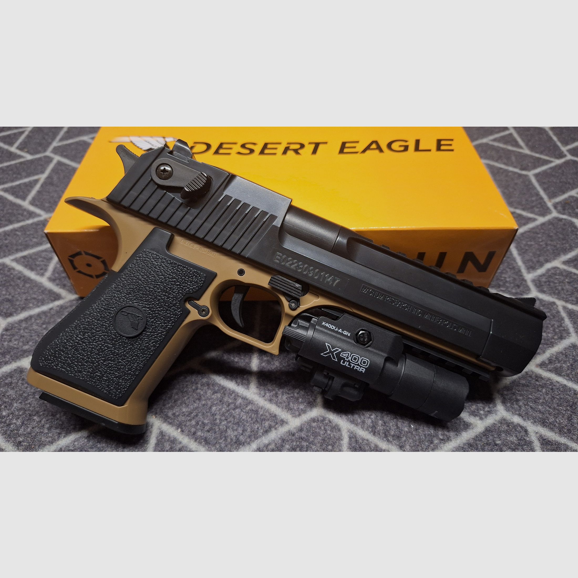 Desert Eagle/Beretta PT92/DL60 Socom 3xAirsoft-Pistole-NEU!