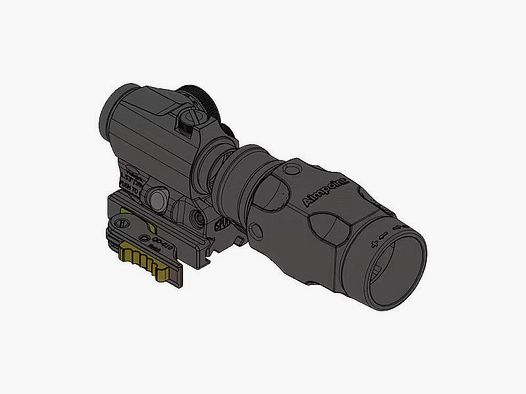 Spuhr Aimpoint T-2 Magnifier Mount H39mm/1.53" QDP