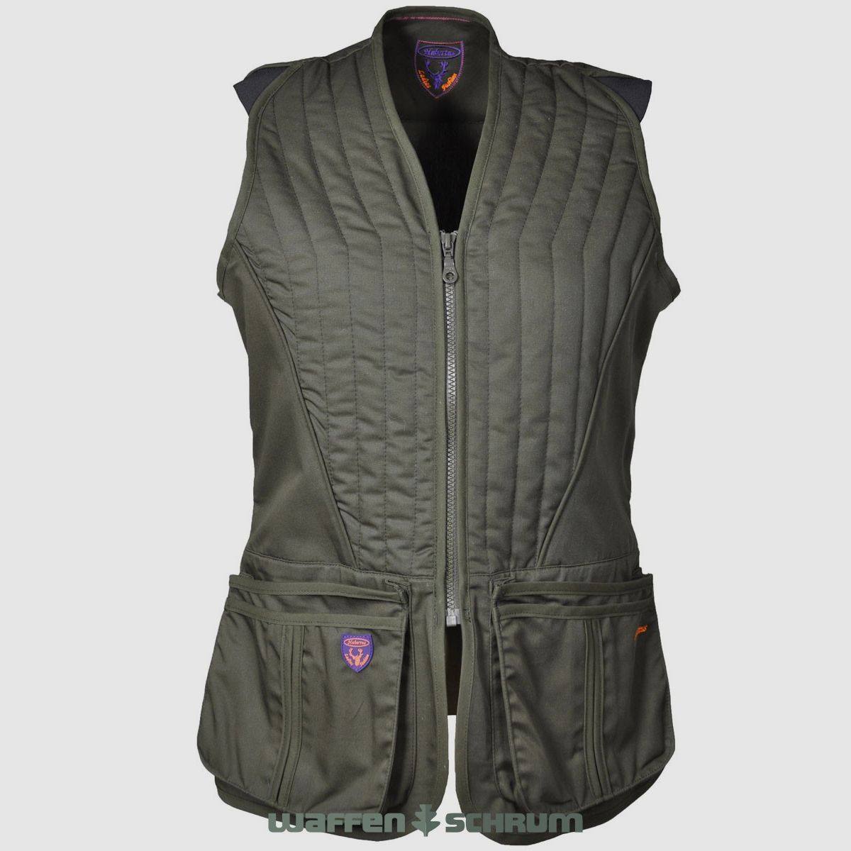 Hubertus shooting vest dark olive