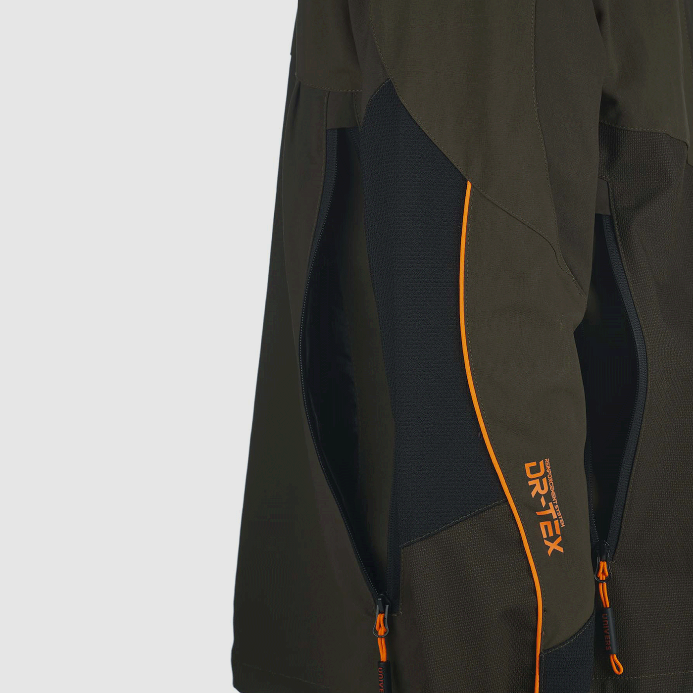 JACKET – MEN – UNIVERS – LAVAREDO W/R GREEN/ORANGE, image 6 of 6