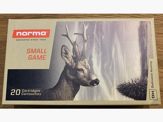 20 Schuss Norma 5,6x52 R SOFT POINT 4,6g/71grs