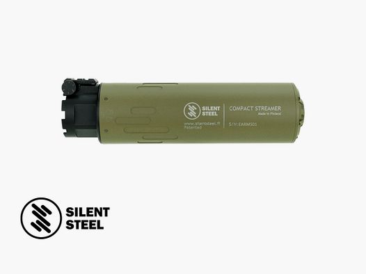 SILENT STEEL Compact Flow Streamer QDB 5.56 ODG