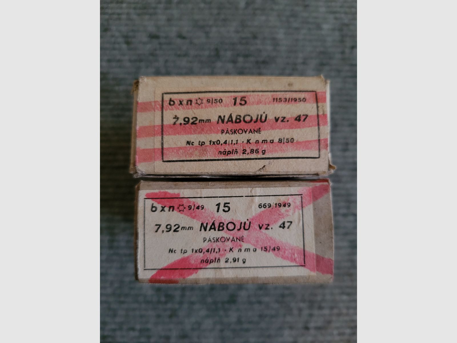 420 schoten VM FMJ 8x57 IS 8mm Mauser uit Tsjechoslowakije