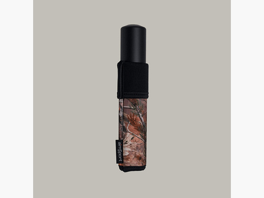 cover protettiva in neoprene aimSport per soppressore in nero/camouflage realtree T5/T6
