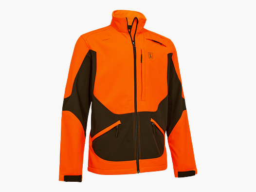 Chaqueta Softshell Deerhunter Rogaland Naranja de Seguridad 5XL