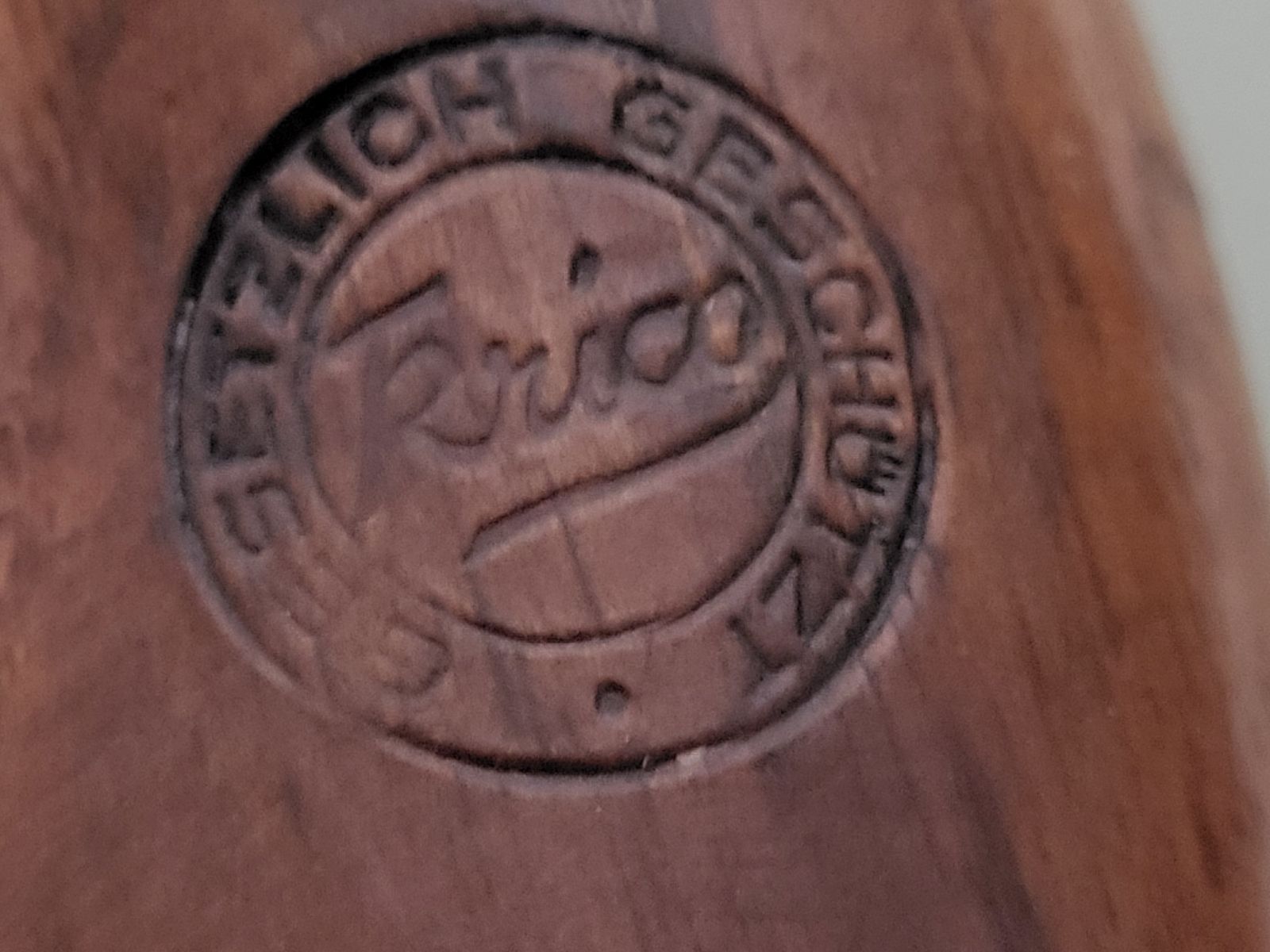 D.R.G.M. Perkussion Vorderlader Pistole - TRICO - 1890er Jahre - Kästchen 